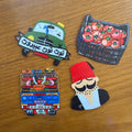 Acrylic Coasters Mixed Pack, Lebanon Camion