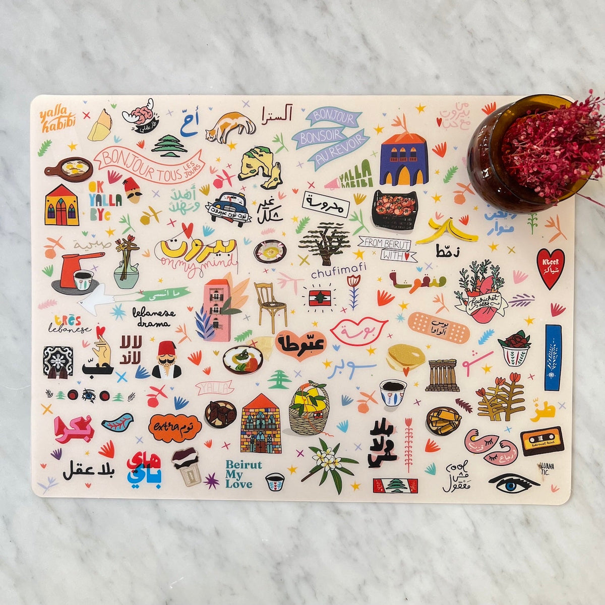 Placemat Leb Meli Melo