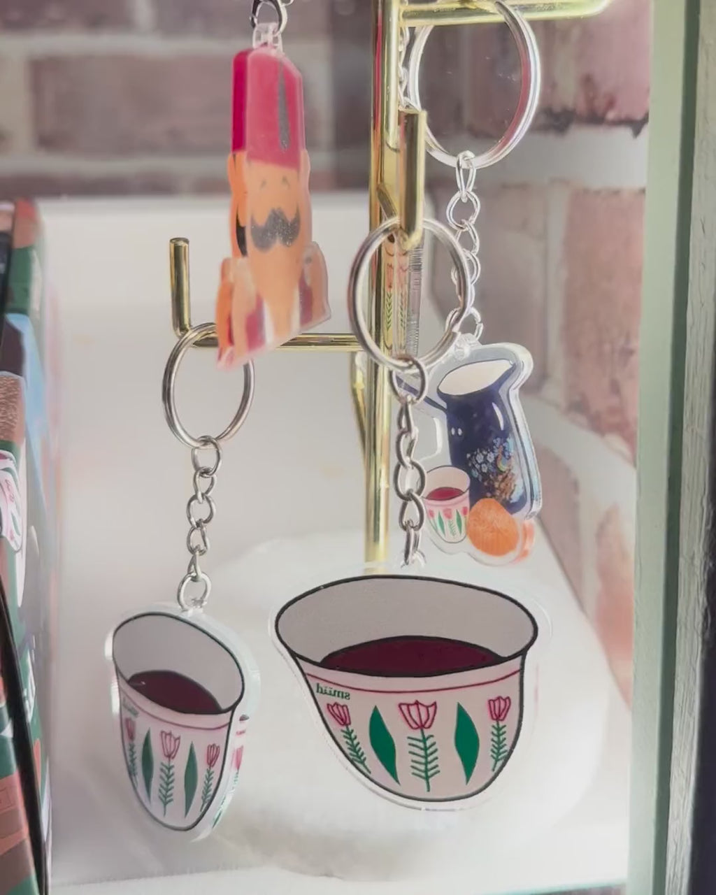 Acrylic Key Ring